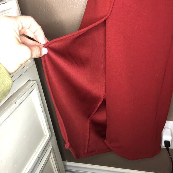 RACHEL Rachel Roy Iona Red Jumpsuit Medium - Picture 5 of 8